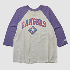 Texas Rangers Logo Athletic T-shirt | MLB Outlet