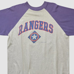 Texas Rangers Logo Athletic T-shirt | MLB Outlet