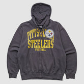 Pittsburgh Steelers Fanatics NFL 2010s Hooded Full Zip Sweatshirt