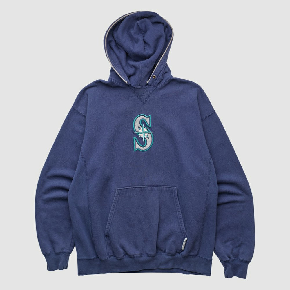 Seattle Mariners Champion 2000s Hooded Pullover Sweatshirt | MLB For sale