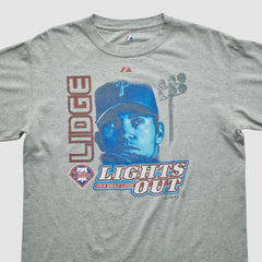 Brad Lidge Majestic 2000s T-shirt | MLB Outlet