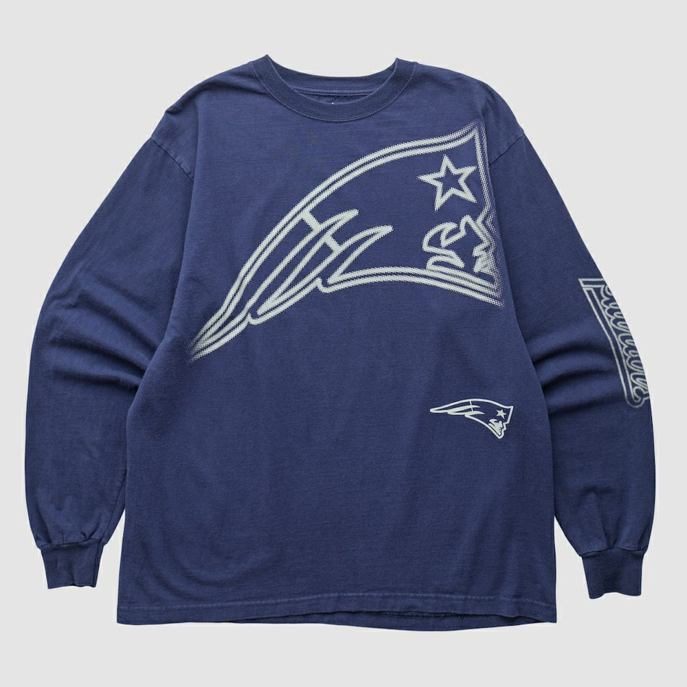 New England Patriots Fanatics Reebok 2000s Long Sleeve T-shirt