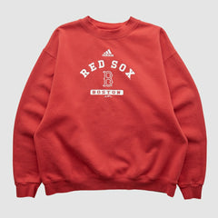 Boston Red Sox Adidas 2000s Pullover Sweatshirt | MLB Outlet