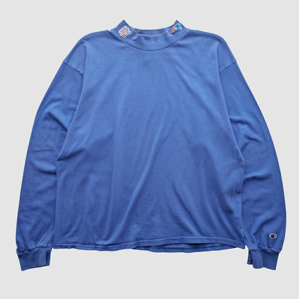 New England Patriots Fanatics Champion 90s Long Sleeve T-shirt