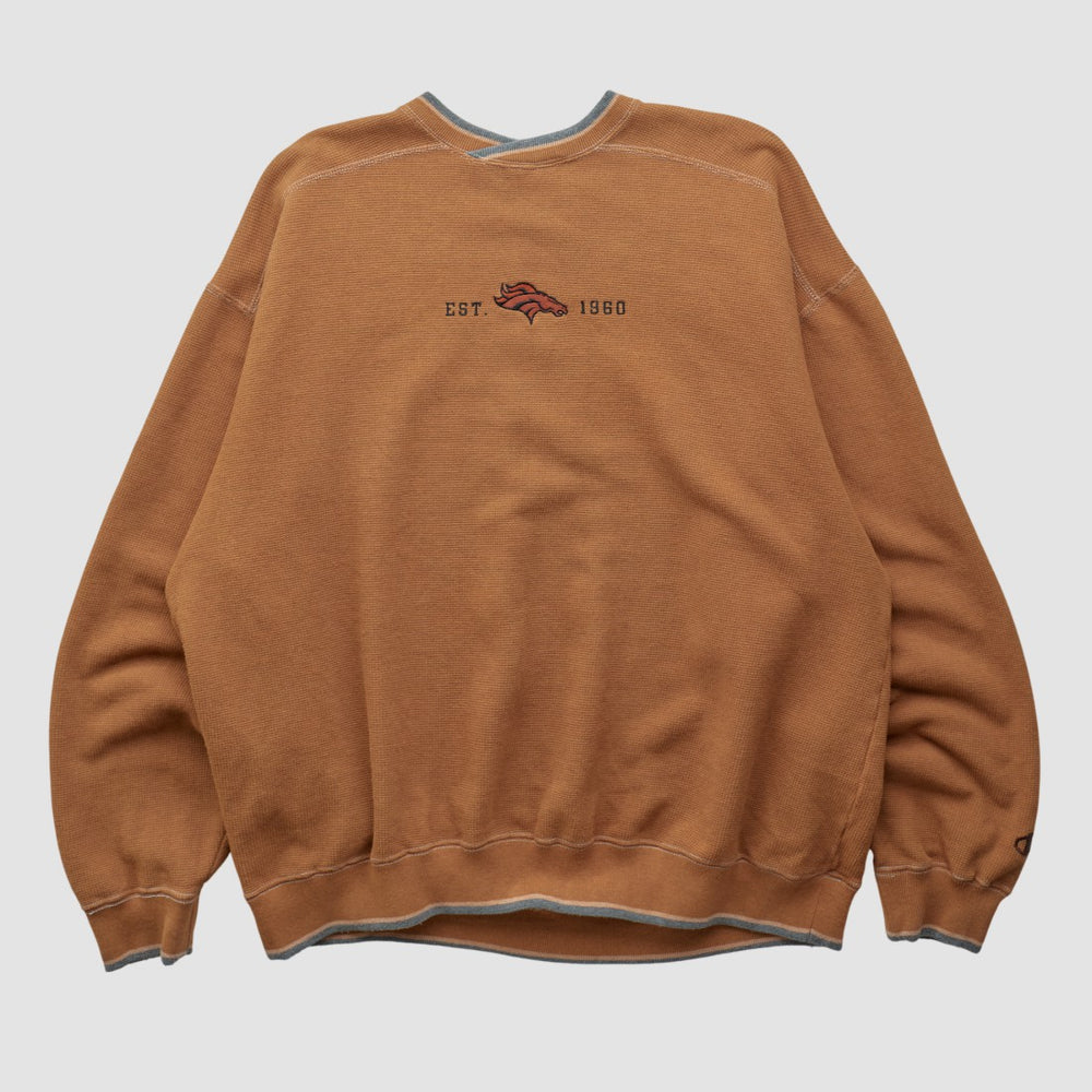 Denver Broncos Fanatics Champion 2000s Pullover Sweatshirt
