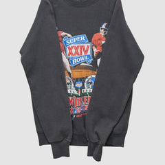 San Francisco 49ers Fanatics Super Bowl XXIV 1990 Pullover Sweatshirt