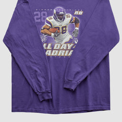 Minnesota Vikings Fanatics Adrian Peterson NFL 2000s Long Sleeve T-shirt