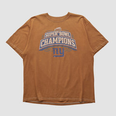 New York Giants Fanatics Super Bowl Reebok 2008 T-shirt