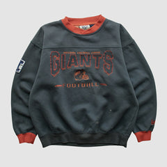 New York Giants Fanatics Lee Apparel 90s Pullover Sweatshirt