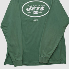 New York Jets Fanatics Reebok 2000s Long Sleeve T-shirt