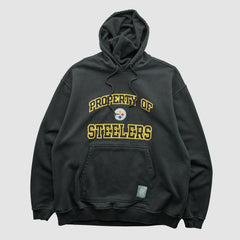 Pittsburgh Steelers Fanatics Reebok 2000s Hooded Pullover Sweatshirt