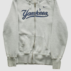 New York Yankees Nike 2000s Hooded Full Zip Sweatshirt | MLB On Sale