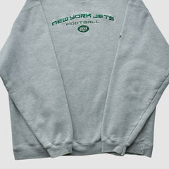 New York Jets Fanatics Reebok 2000s Pullover Sweatshirt