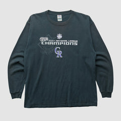 Colorado Rockies Delta 2007 Long Sleeve T-shirt | MLB New