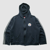 Pittsburgh Steelers Fanatics NFL 2000s Hooded Full Zip Sweatshirt