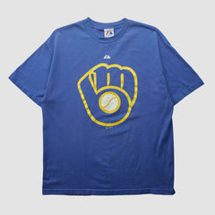 Milwaukee Brewers Majestic 2000s T-shirt | MLB New