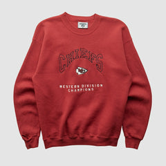 Kansas City Chiefs Fanatics Lee Apparel 90s Pullover Sweatshirt