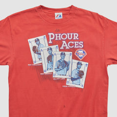 Philadelphia Phillies Majestic 2000s T-shirt | MLB Near me