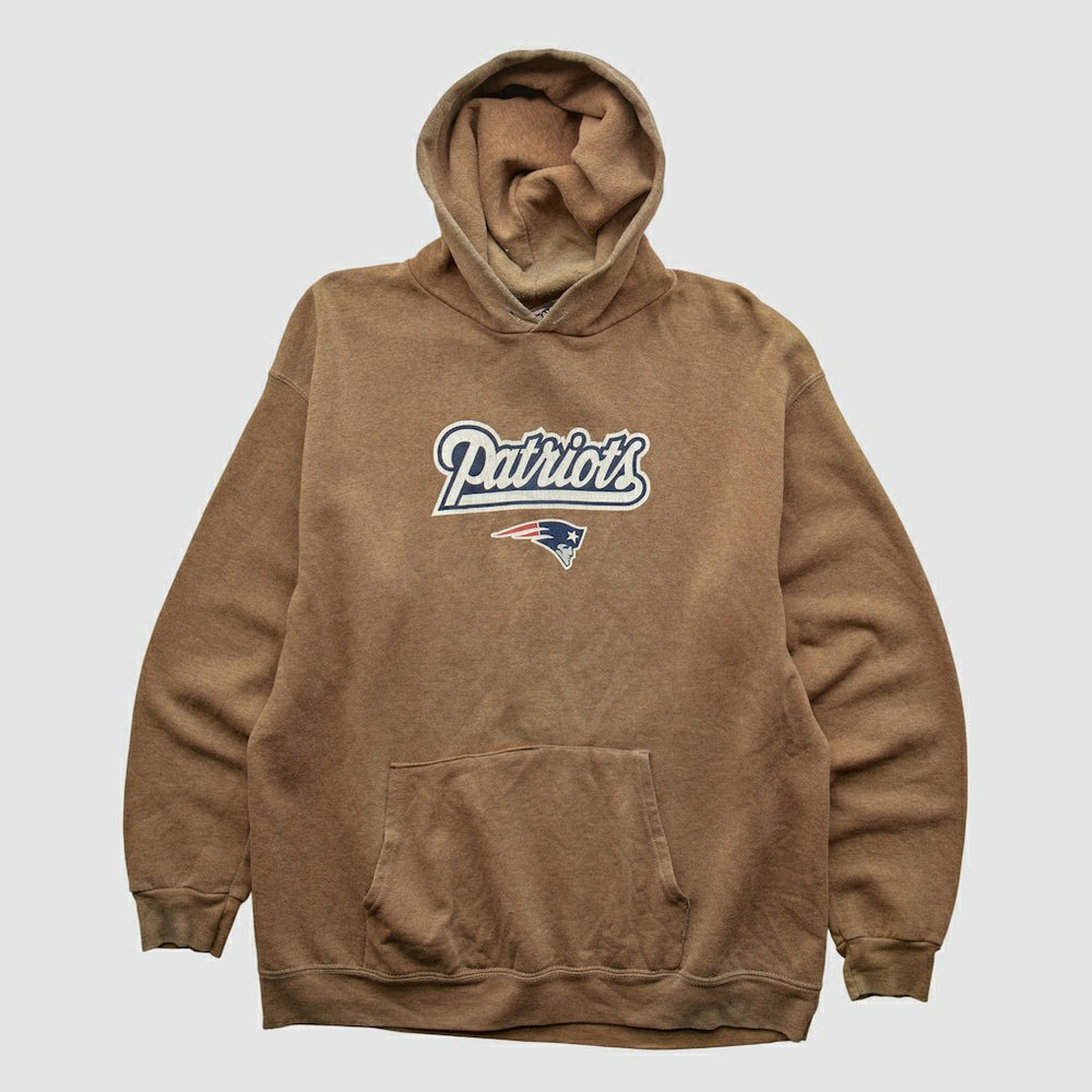 New England Patriots Fanatics NFL 2000s Hooded Pullover Sweatshirt