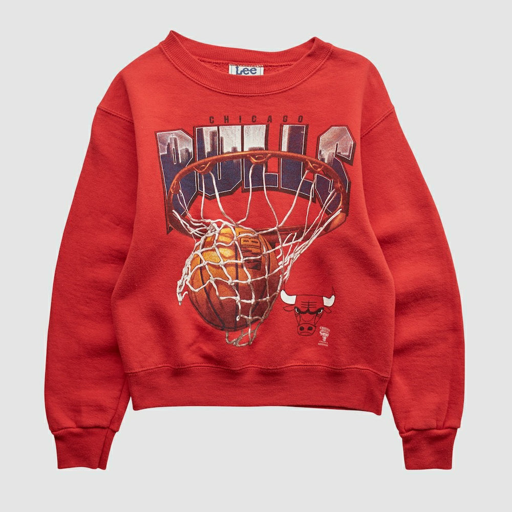 Chicago Bulls Lee Apparel 90s Pullover Sweatshirt On Sale