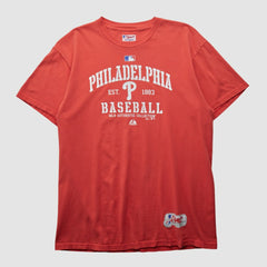 Philadelphia Phillies Majestic 2000s T-shirt | MLB For sale