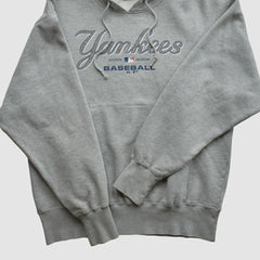 New York Yankees Majestic 2000s Hooded Pullover Sweatshirt | MLB Shop