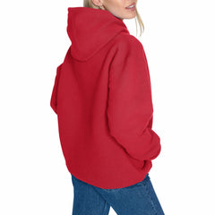Los Angeles Angels Starter Women's Lace Team Lockup Fleece Hoodie | MLB Discount