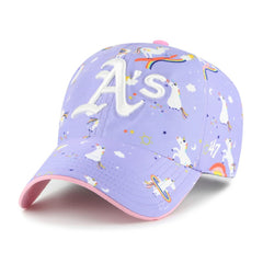Athletics '47 Girls Youth Unicorn Clean Up Adjustable Hat | MLB Discount