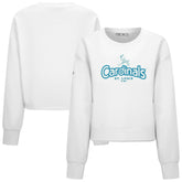 St. Louis Cardinals Levelwear Women's Judd Cornerstone Cropped Sweatshirt | MLB Outlet