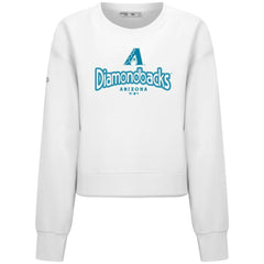 Arizona Diamondbacks Levelwear Women's Judd Cornerstone Cropped Sweatshirt | MLB Shop