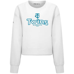 Minnesota Twins Levelwear Women's Judd Cornerstone Cropped Sweatshirt | MLB Sale