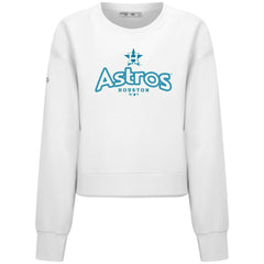 Houston Astros Levelwear Women's Judd Cornerstone Cropped Sweatshirt | MLB For sale