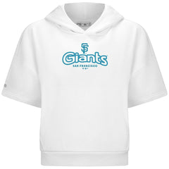 San Francisco Giants Levelwear Women's Amber Short Sleeve Cornerstone Hoodie | MLB Near me