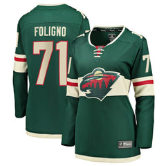 Nick Foligno Minnesota Wild Fanatics Women's Home Breakaway Jersey Online