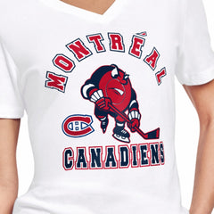 Montreal Canadiens Starter Women's Tough Puck T-Shirt On Sale