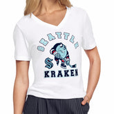 Seattle Kraken Starter Women's Tough Puck T-Shirt For Sale