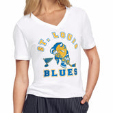 St. Louis Blues Starter Women's Tough Puck T-Shirt Outlet