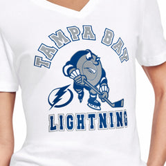 Tampa Bay Lightning Starter Women's Tough Puck T-Shirt On Sale