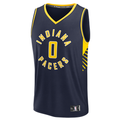 Tyrese Haliburton Indiana Pacers Fanatics Youth Fast Break Replica Player Jersey - Navy