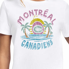 Montreal Canadiens Starter Women's Tonal Beach T-Shirt Discount