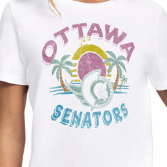 Ottawa Senators Starter Women's Tonal Beach T-Shirt On Sale