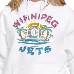 Winnipeg Jets Starter Women's Tonal Beach Hoodie Discount