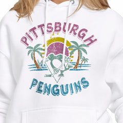 Pittsburgh Penguins Starter Women's Tonal Beach Hoodie Outlet