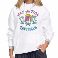 Washington Capitals Starter Women's Tonal Beach Hoodie Discount