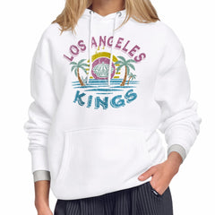 Los Angeles Kings Starter Women's Tonal Beach Hoodie Discount