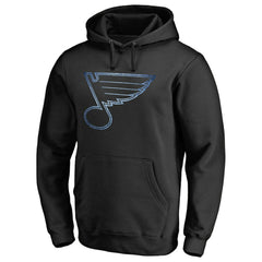 St. Louis Blues Rinkside Pond Hockey Pullover Hoodie On Sale