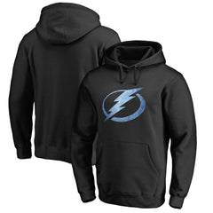 Tampa Bay Lightning Rinkside Pond Hockey Pullover Hoodie On Sale