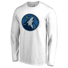 Minnesota Timberwolves Primary Logo Long Sleeve T-Shirt On Sale