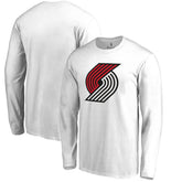 Portland Trail Blazers Primary Logo Long Sleeve T-Shirt Online