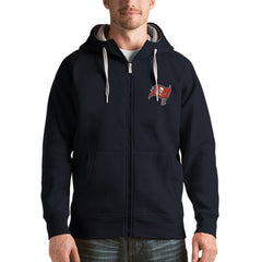 Tampa Bay Buccaneers Antigua Victory Full-Zip Hoodie